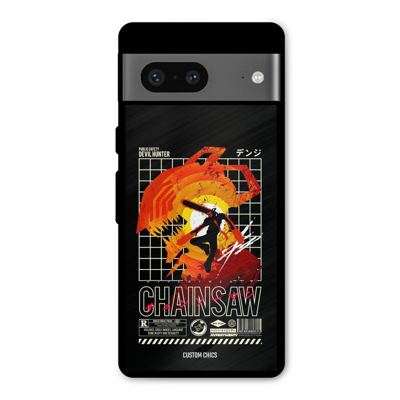 Devil Hunter Google Pixel 7 Mobile Back Cover - Anime PrintShield Case