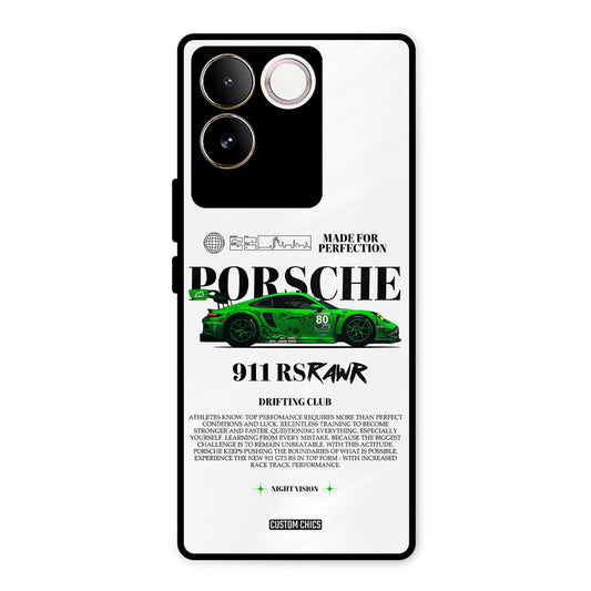 Dino Prosche Vivo T2 Pro Mobile Back Cover - Car&Bike PrintShield Case