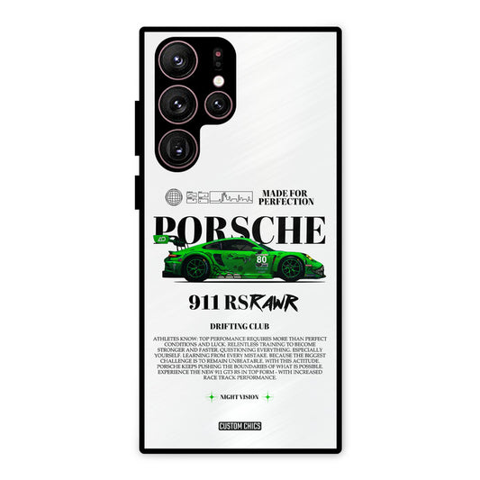 Dino Prosche Samsung Galaxy S22 Ultra Mobile Back Cover - Car&Bike PrintShield Case