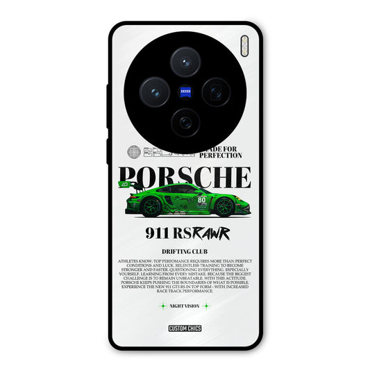 Dino Prosche Vivo X200 Mobile Back Cover - Car&Bike PrintShield Case