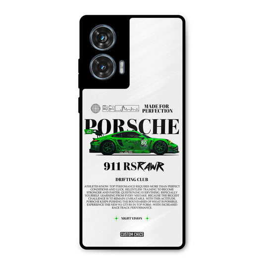 Dino Prosche Moto G96 Mobile Back Cover - Car&Bike PrintShield Case