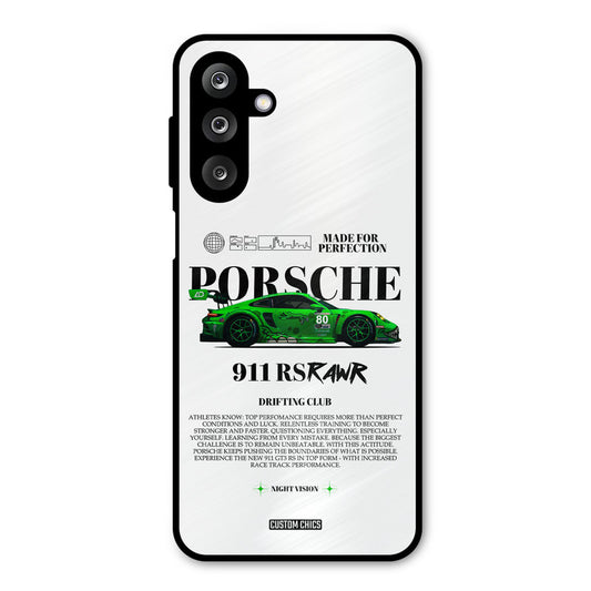 Dino Prosche Samsung Galaxy M36 Mobile Back Cover - Car&Bike PrintShield Case