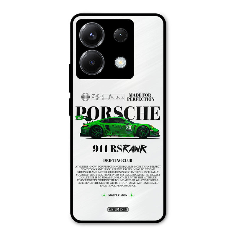 Dino Prosche Poco X6 Mobile Back Cover - Car&Bike PrintShield Case