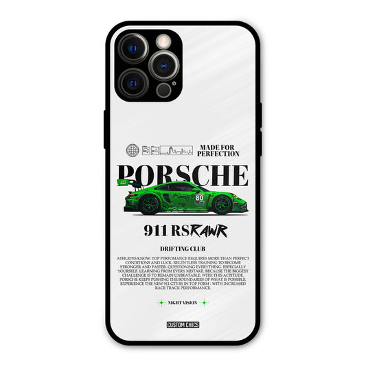 Dino Prosche iPhone 12 Pro Mobile Back Cover - Car&Bike PrintShield Case