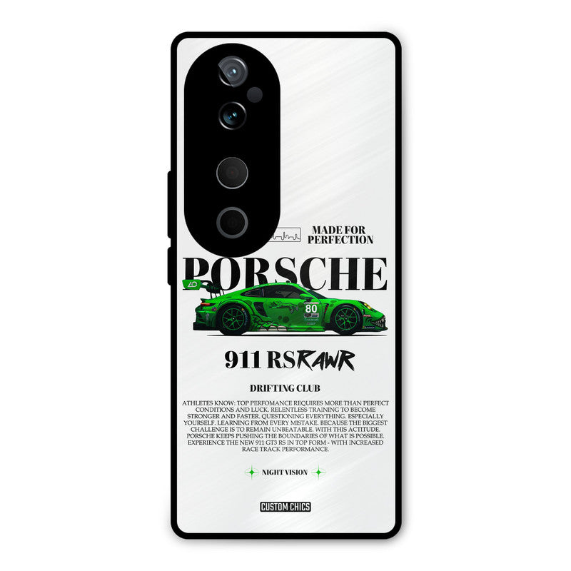Dino Prosche Vivo V40 Mobile Back Cover - Car&Bike PrintShield Case