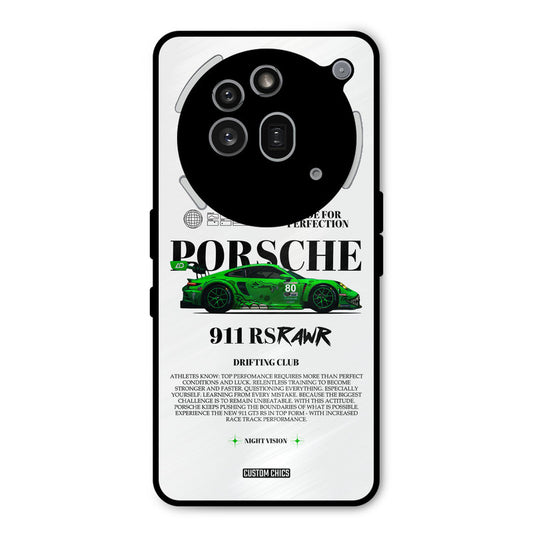 Dino Prosche Nothing Phone 3A Pro Mobile Back Cover - Car&Bike PrintShield Case