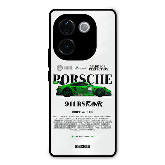 Dino Prosche iQOO Z9s Pro Mobile Back Cover - Car&Bike PrintShield Case