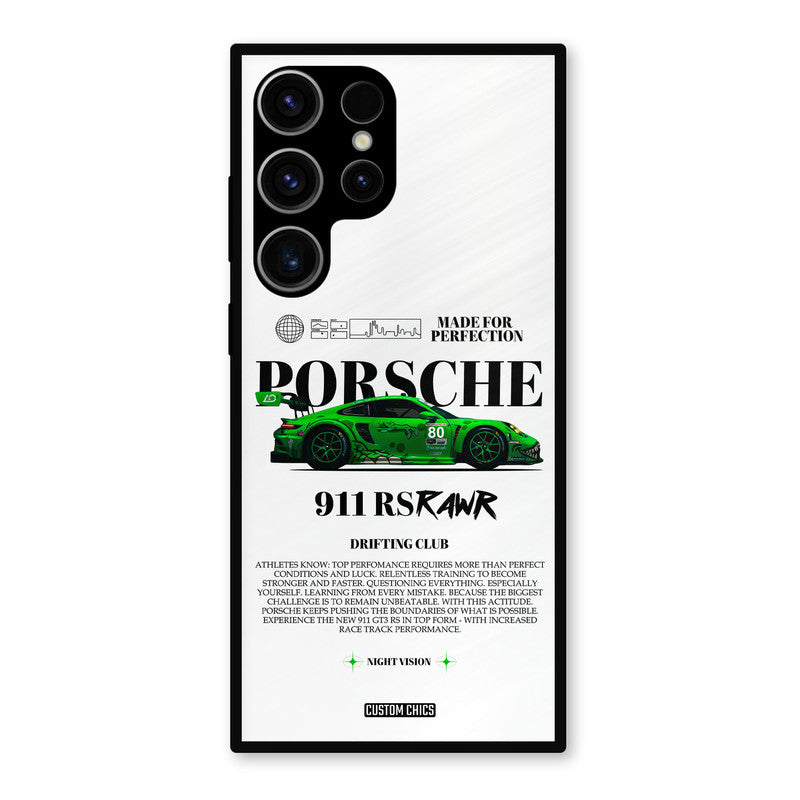 Dino Prosche Samsung Galaxy S23 Ultra Mobile Back Cover - Car&Bike PrintShield Case