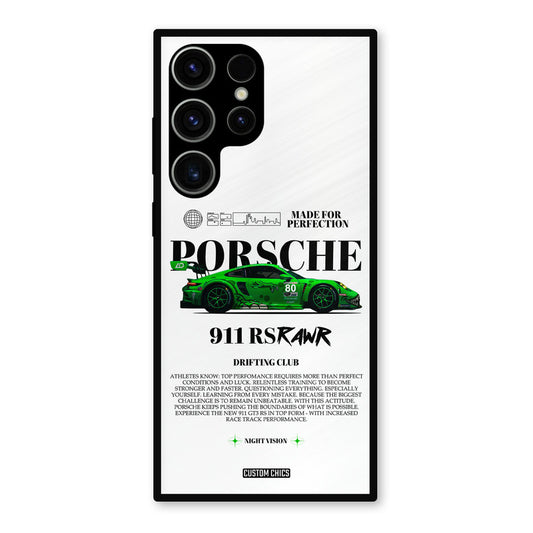Dino Prosche Samsung Galaxy S23 Ultra Mobile Back Cover - Car&Bike PrintShield Case