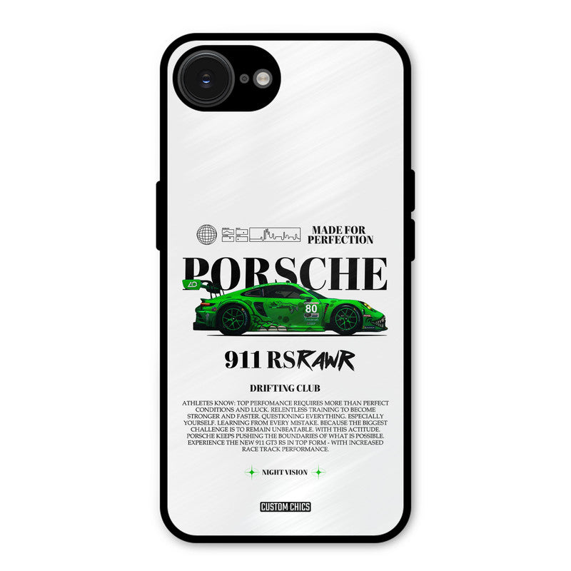 Dino Prosche iPhone 16e Mobile Back Cover - Car&Bike PrintShield Case