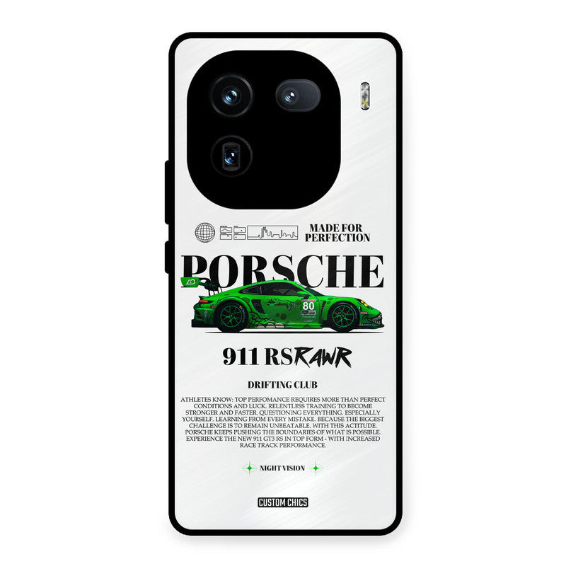 Dino Prosche iQOO 12 Mobile Back Cover - Car&Bike PrintShield Case