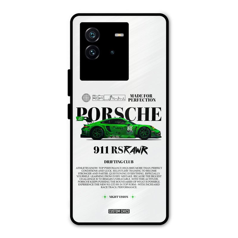Dino Prosche iQOO Neo 6 5G Mobile Back Cover - Car&Bike PrintShield Case