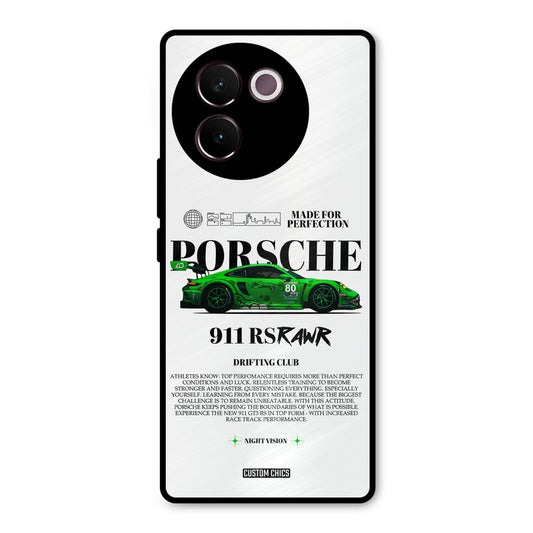 Dino Prosche Vivo V30e Mobile Back Cover - Car&Bike PrintShield Case