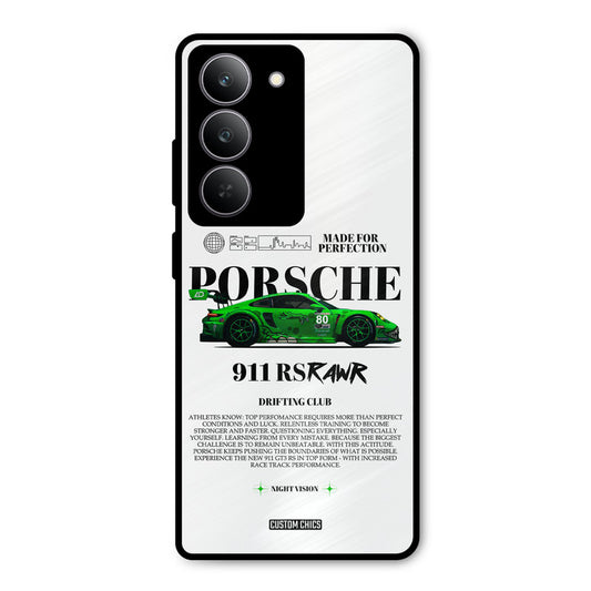 Dino Prosche Realme 14x Mobile Back Cover - Car&Bike PrintShield Case