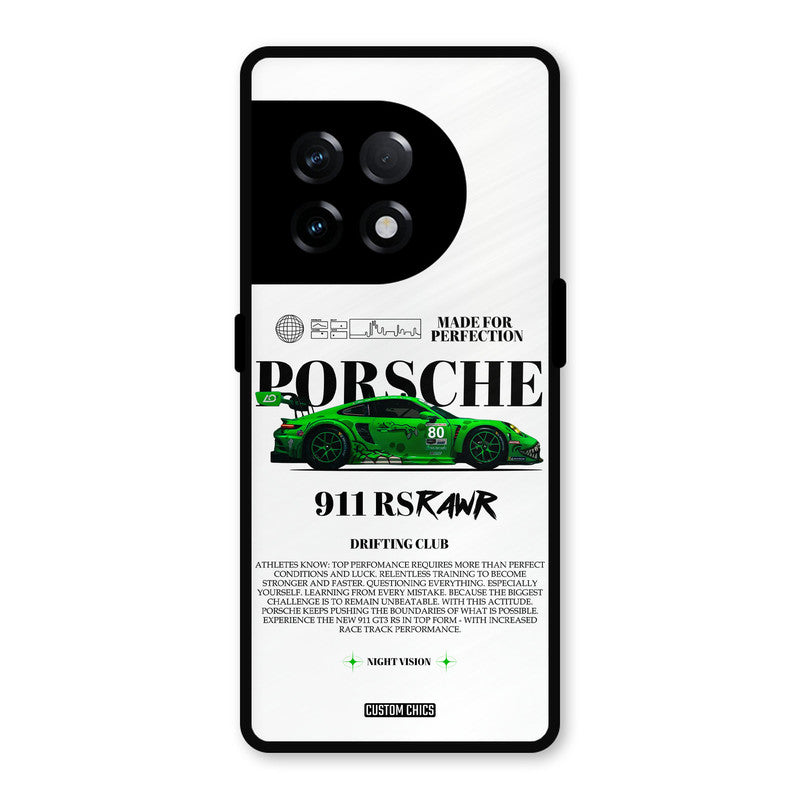Dino Prosche OnePlus 11R Mobile Back Cover - Car&Bike PrintShield Case