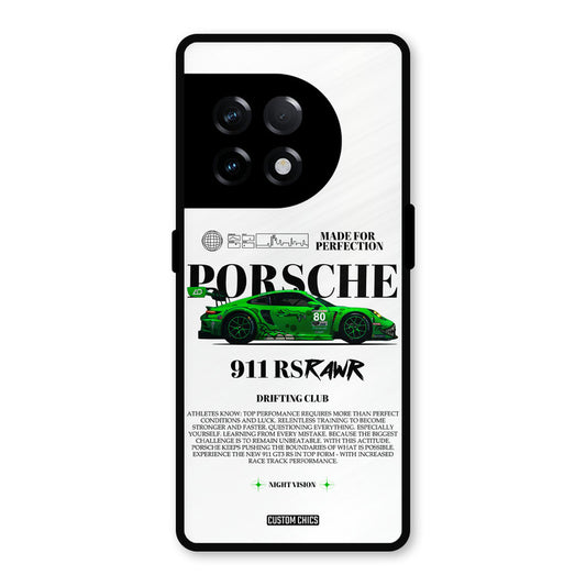 Dino Prosche OnePlus 11R Mobile Back Cover - Car&Bike PrintShield Case