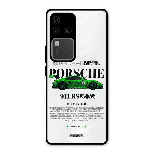 Dino Prosche Vivo V30 Pro Mobile Back Cover - Car&Bike PrintShield Case