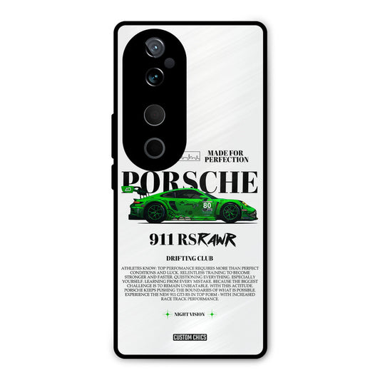 Dino Prosche Vivo V40 Pro Mobile Back Cover - Car&Bike PrintShield Case