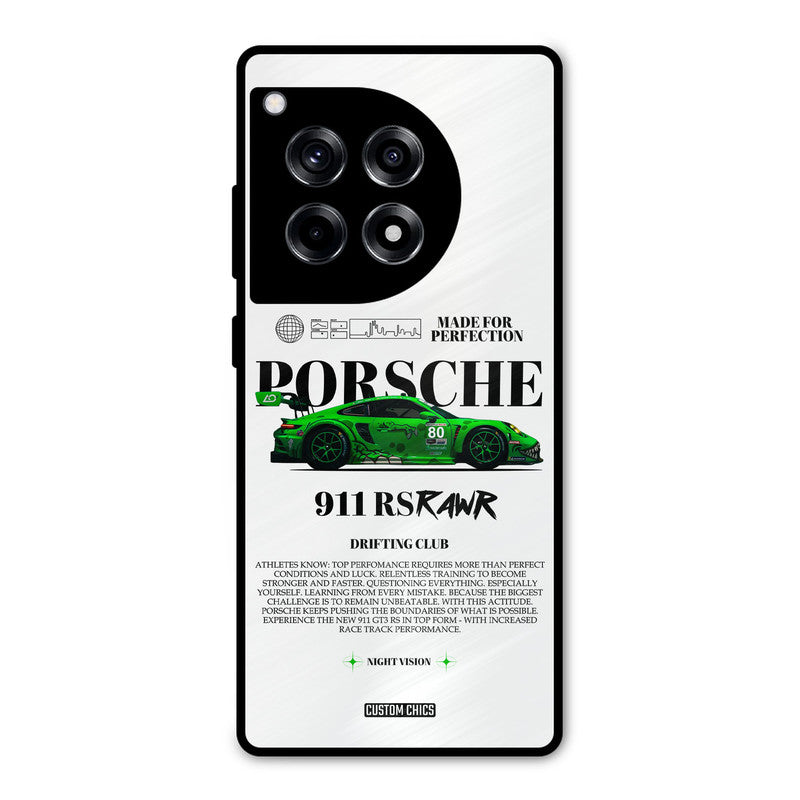 Dino Prosche OnePlus 12R Mobile Back Cover - Car&Bike PrintShield Case