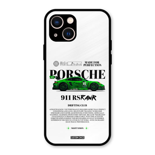 Dino Prosche iPhone 13 Mobile Back Cover - Car&Bike PrintShield Case