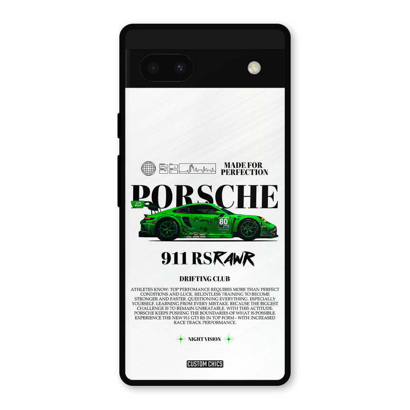 Dino Prosche Google Pixel 6a Mobile Back Cover - Car&Bike PrintShield Case