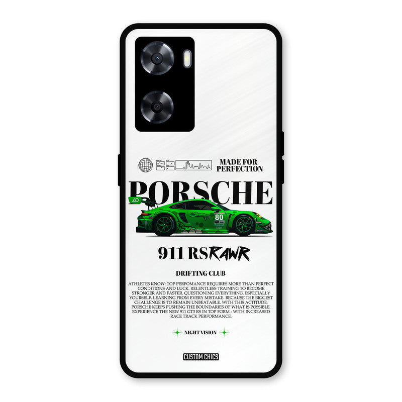 Dino Prosche Oppo A57 2022 Mobile Back Cover - Car&Bike PrintShield Case