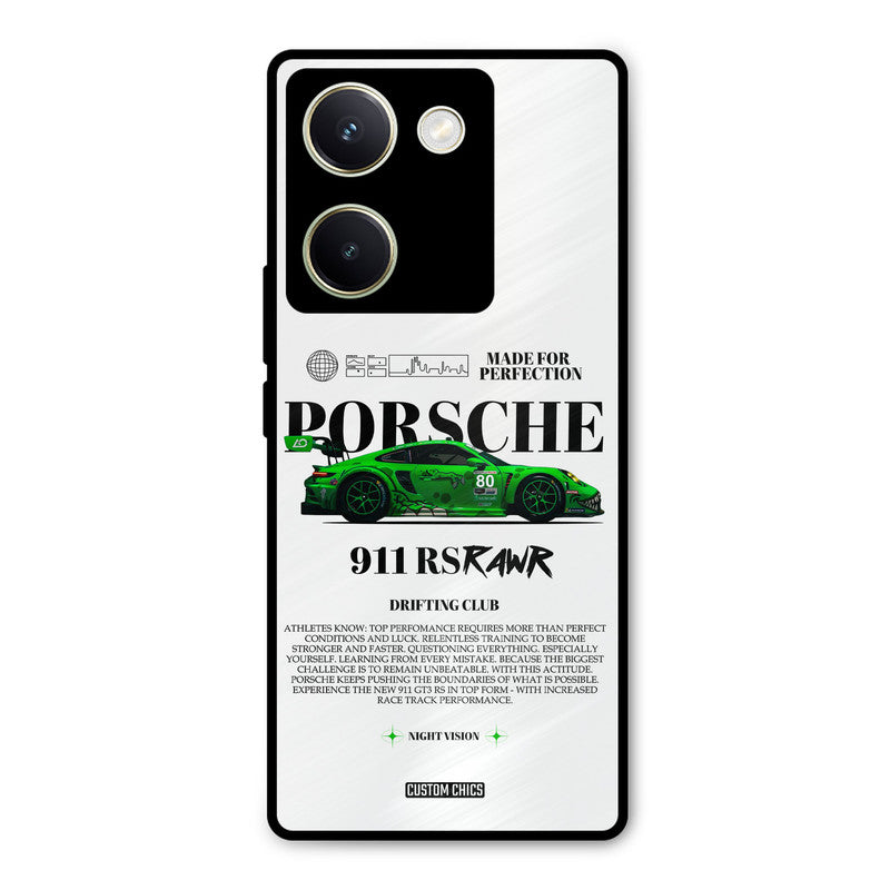 Dino Prosche Vivo Y200 Pro Mobile Back Cover - Car&Bike PrintShield Case