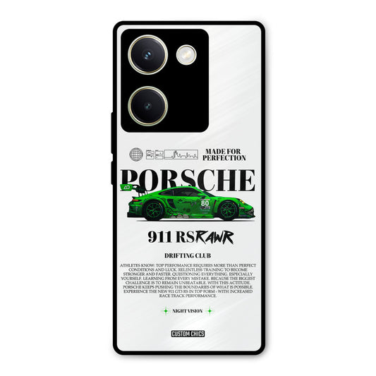 Dino Prosche Vivo Y200 Pro Mobile Back Cover - Car&Bike PrintShield Case