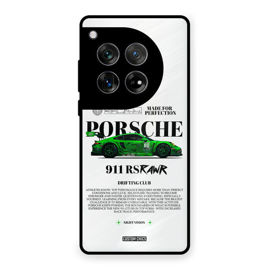 Dino Prosche OnePlus 12 Mobile Back Cover - Car&Bike PrintShield Case