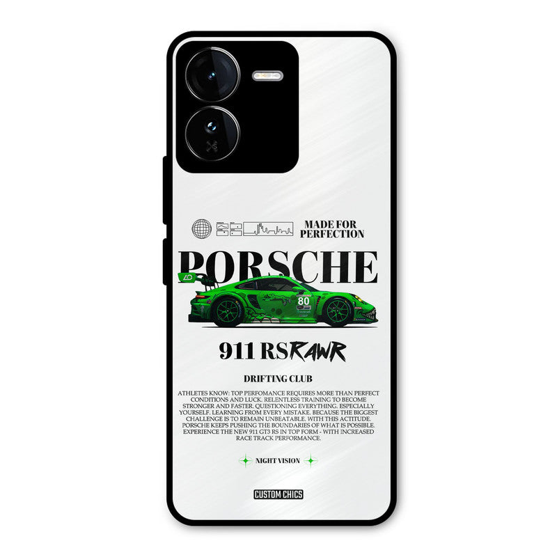Dino Prosche iQOO Z9 Mobile Back Cover - Car&Bike PrintShield Case
