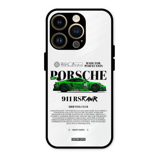 Dino Prosche iPhone 14 Pro Mobile Back Cover - Car&Bike PrintShield Case