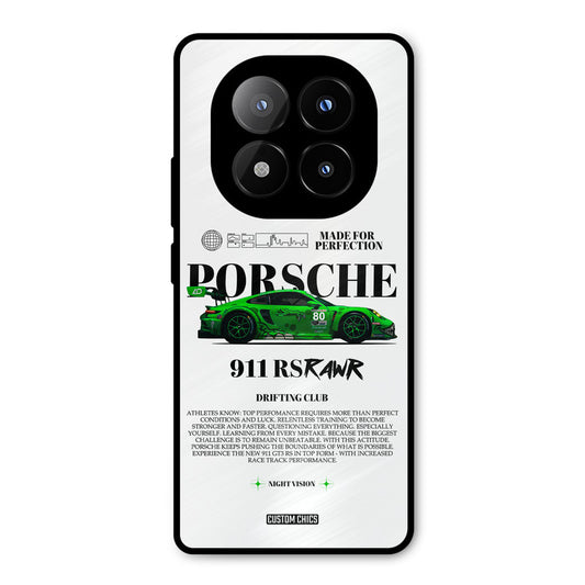 Dino Prosche Redmi Note 14 Pro Plus 5G Mobile Back Cover - Car&Bike PrintShield Case