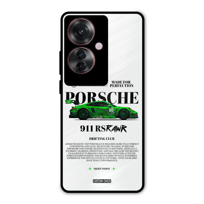 Dino Prosche Oppo F25 Pro Mobile Back Cover - Car&Bike PrintShield Case