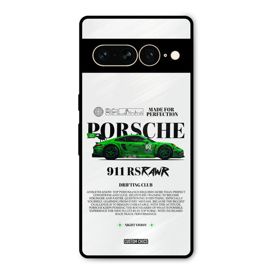 Dino Prosche Google Pixel 7 Pro Mobile Back Cover - Car&Bike PrintShield Case