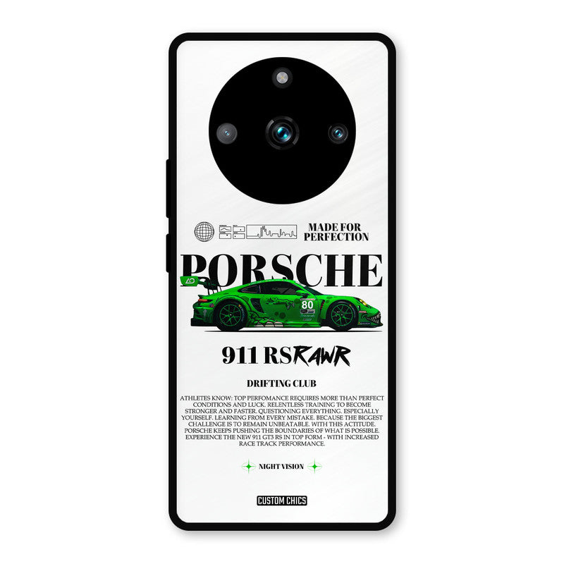Dino Prosche Realme 11 Pro Plus Mobile Back Cover - Car&Bike PrintShield Case