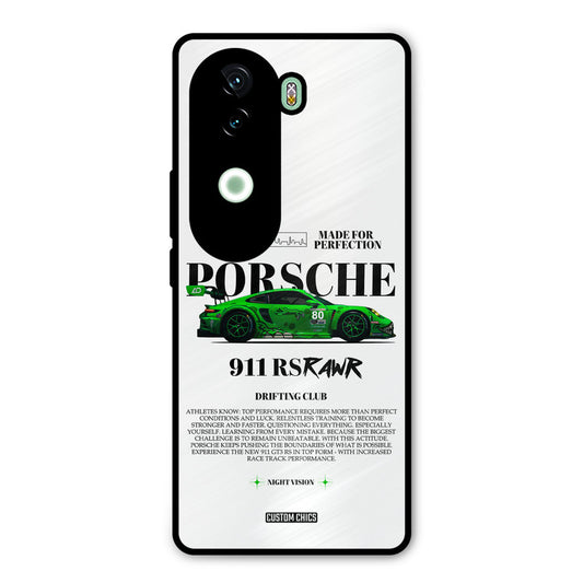 Dino Prosche iQOO Z9s Mobile Back Cover - Car&Bike PrintShield Case