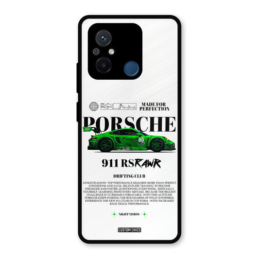Dino Prosche Redmi 12c Mobile Back Cover - Car&Bike PrintShield Case
