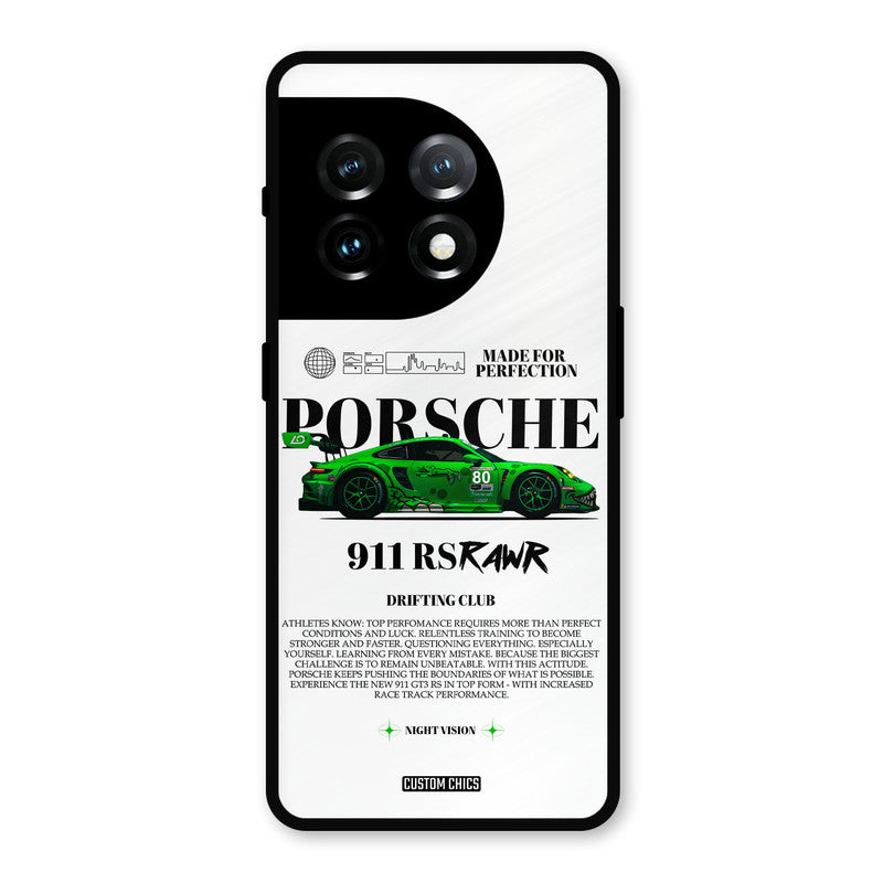 Dino Prosche OnePlus 11 Mobile Back Cover - Car&Bike PrintShield Case