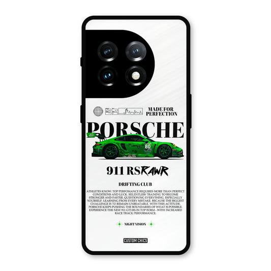 Dino Prosche OnePlus 11 Mobile Back Cover - Car&Bike PrintShield Case