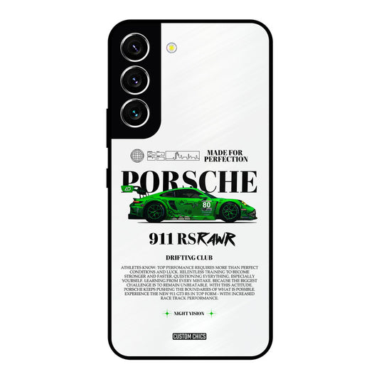 Dino Prosche Samsung Galaxy S22 Mobile Back Cover - Car&Bike PrintShield Case