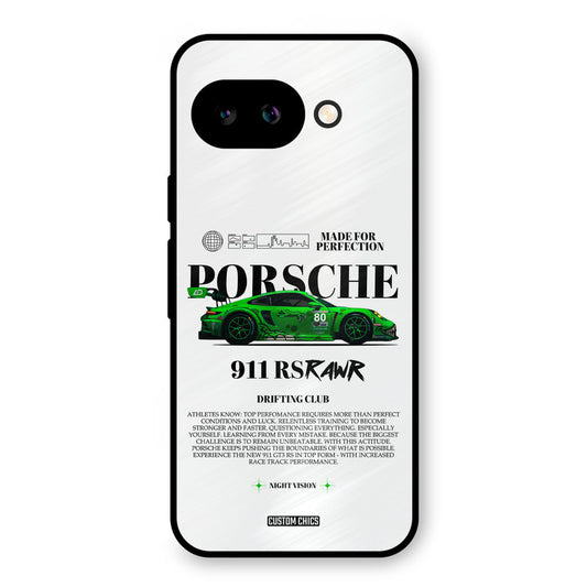 Dino Prosche Google Pixel 9A Mobile Back Cover - Car&Bike PrintShield Case