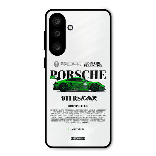 Dino Prosche Samsung Galaxy M56 Mobile Back Cover - Car&Bike PrintShield Case