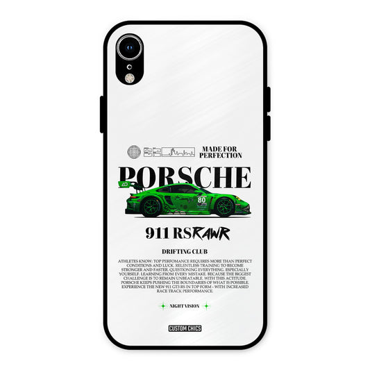 Dino Prosche iPhone XR Mobile Back Cover - Car&Bike PrintShield Case