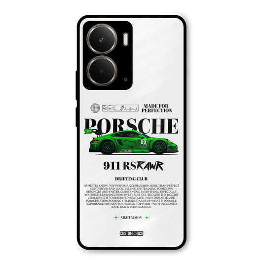 Dino Prosche Realme P3 Mobile Back Cover - Car&Bike PrintShield Case