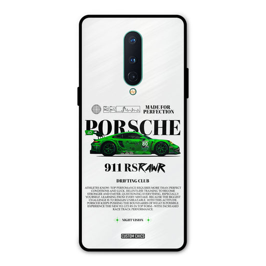Dino Prosche Oneplus 8 Mobile Back Cover - Car&Bike PrintShield Case
