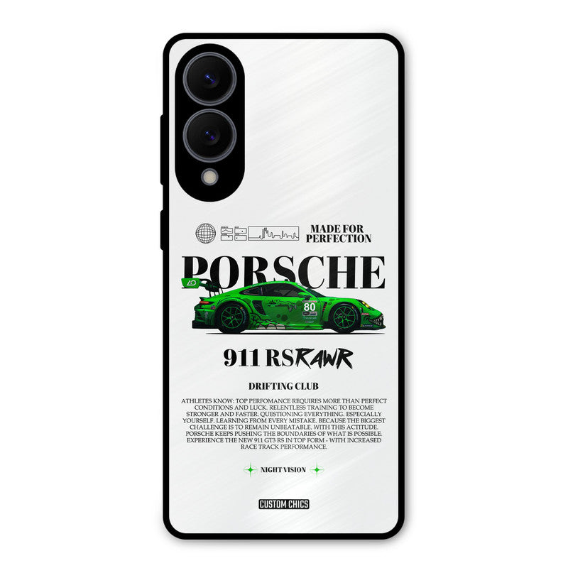 Dino Prosche Samsung Galaxy S25 Edge Mobile Back Cover - Car&Bike PrintShield Case