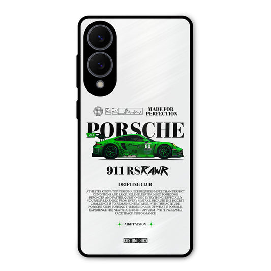 Dino Prosche Samsung Galaxy S25 Edge Mobile Back Cover - Car&Bike PrintShield Case