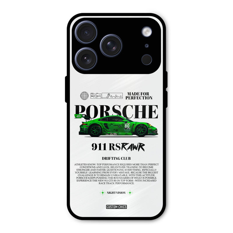 Dino Prosche iPhone 17 Pro Mobile Back Cover - Car&Bike PrintShield Case