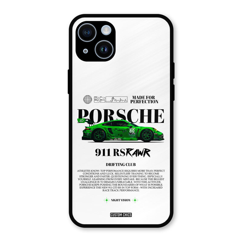 Dino Prosche iPhone 14 Mobile Back Cover - Car&Bike PrintShield Case