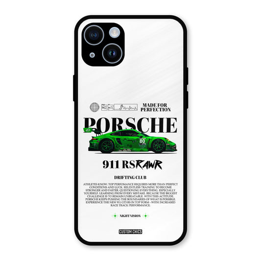 Dino Prosche iPhone 14 Mobile Back Cover - Car&Bike PrintShield Case